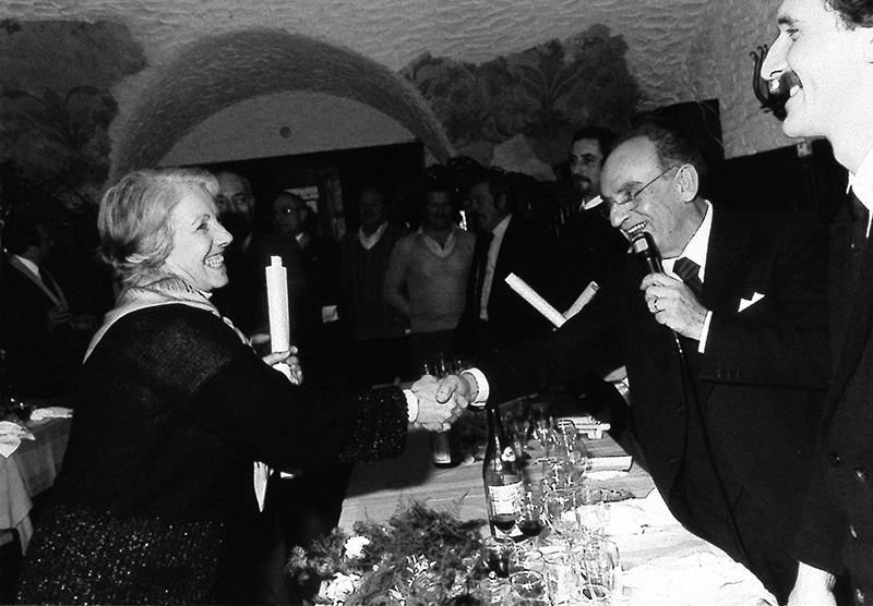 Premiazione alla Bottega del vino al Castello di San Giusto del